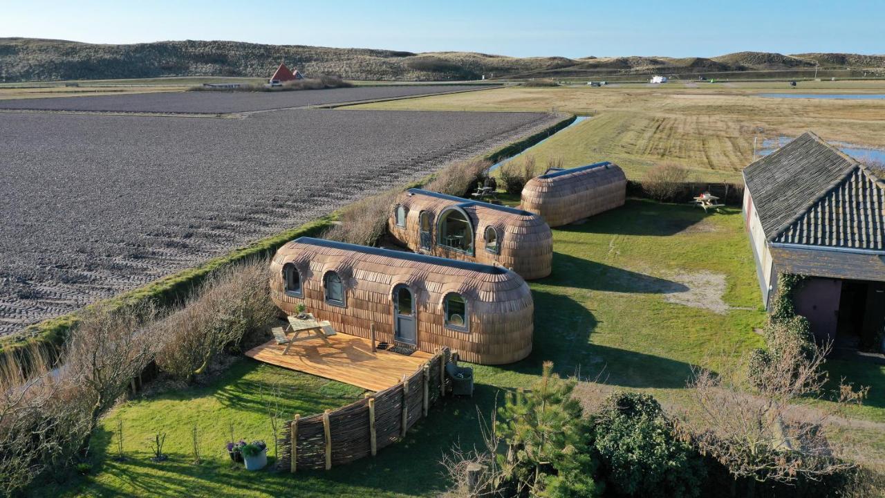 Igluhut De Keet, In Natuurgebied En Vlakbij Het Strand Callantsoog Exterior photo